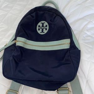 Selling a gently used Tory Burch mini backpack